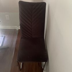 Juego De Comedor De Acero Inoxidable En Perfecto Estado 
