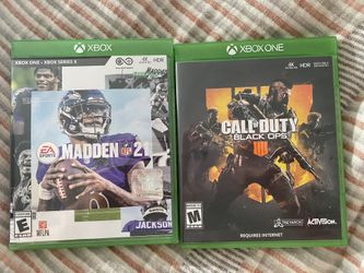 XBOX GAMES - Call Of Duty & Madden