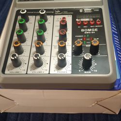 4 Channel Bluetooth Audio Mixer 