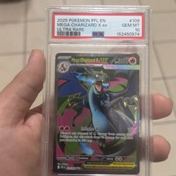 PSA 10 Charizard X EX Phantasmal flames