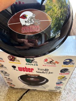 New WEBER tailgate Arizona Cardinals grill