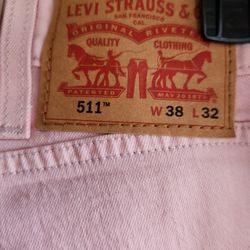 New Men's Levi's 511 Size 38 By 32