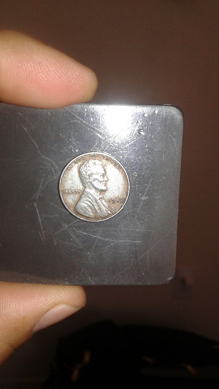 Penny blanco de 1943