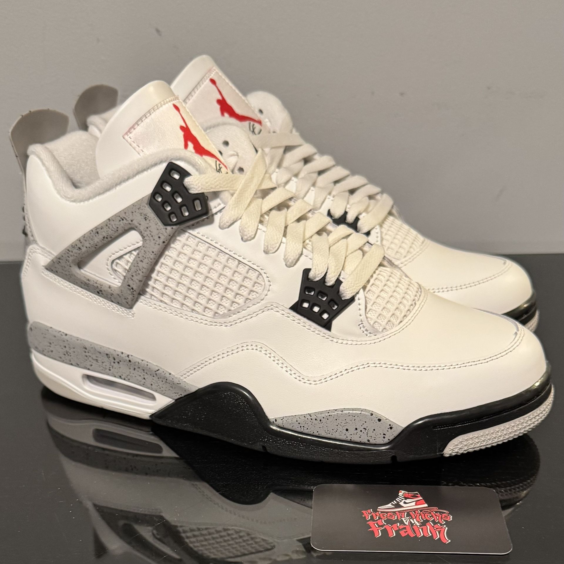 Air Jordan 4 White Cement - FV5029-100 - Size 12 - Brand New