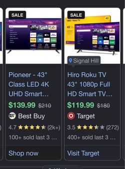 Pioneer 43" Class LED 4K UHD Smart TV