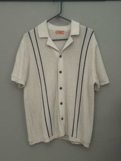 Linen Crochet Cabana Shirt
