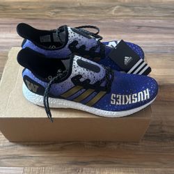 adidas Speedfactory AM4 Washington Huskies Sz 9.5 ultraboost