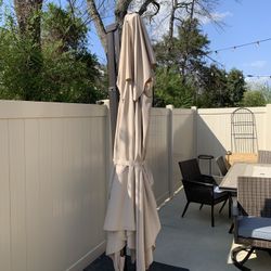 Zlacuiu Rectangle Patio Umbrella