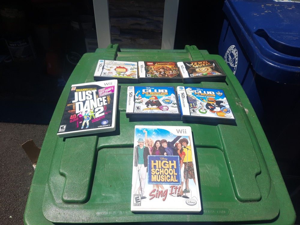 Nintendo Ds Games Also Wii Games 