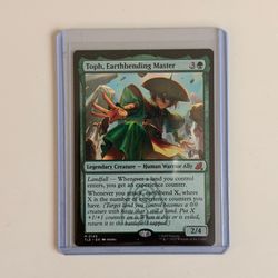 Toph, Earthbending Master (TLE) 145 - magic: the gathering mtg card