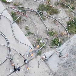 Aluminum Conduit With 12/3 Solid Wire. Was On Lighting But Can Be Used For Anything 