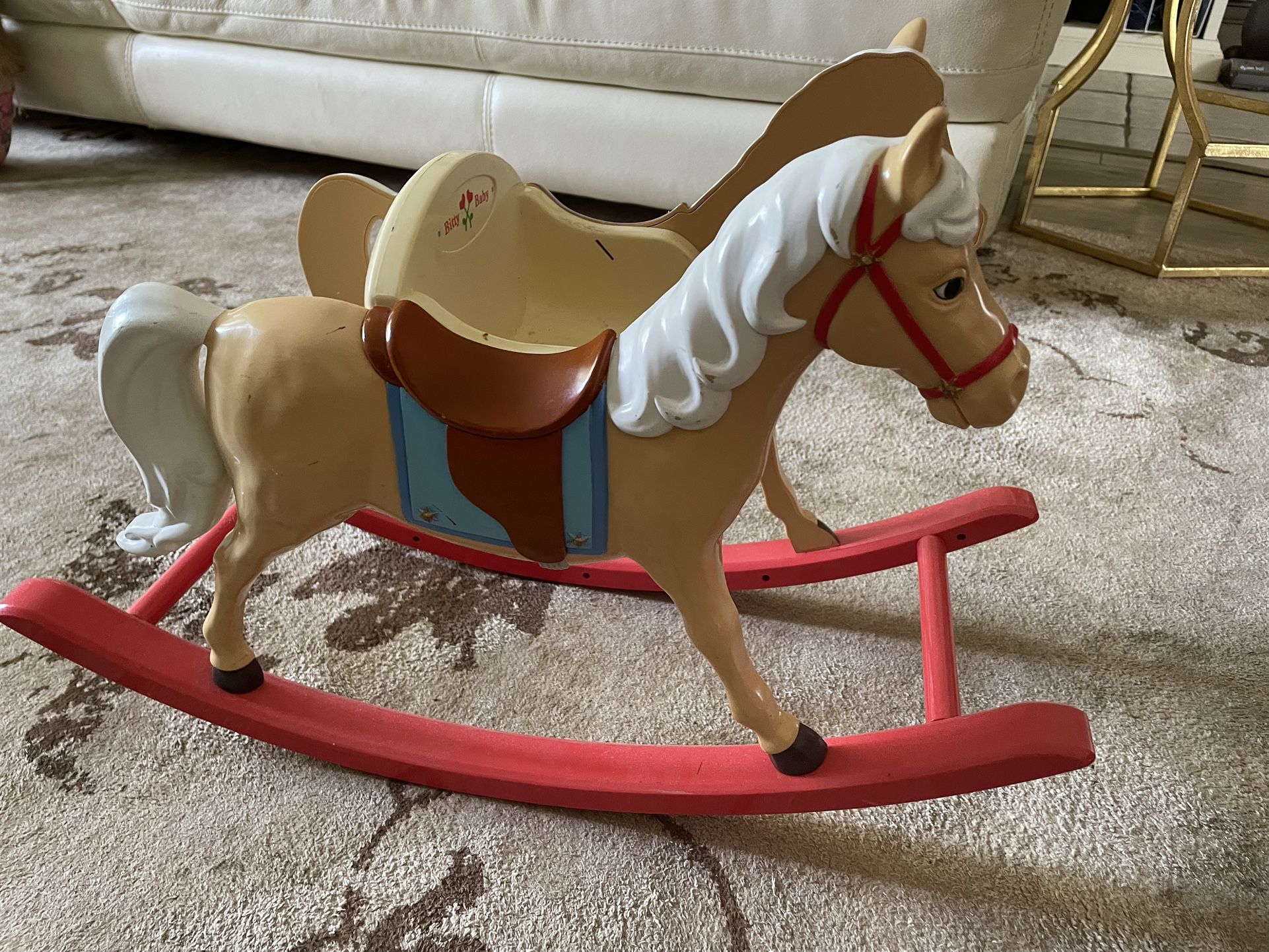 Bitty Baby American Doll Vintage Rocking Horse
