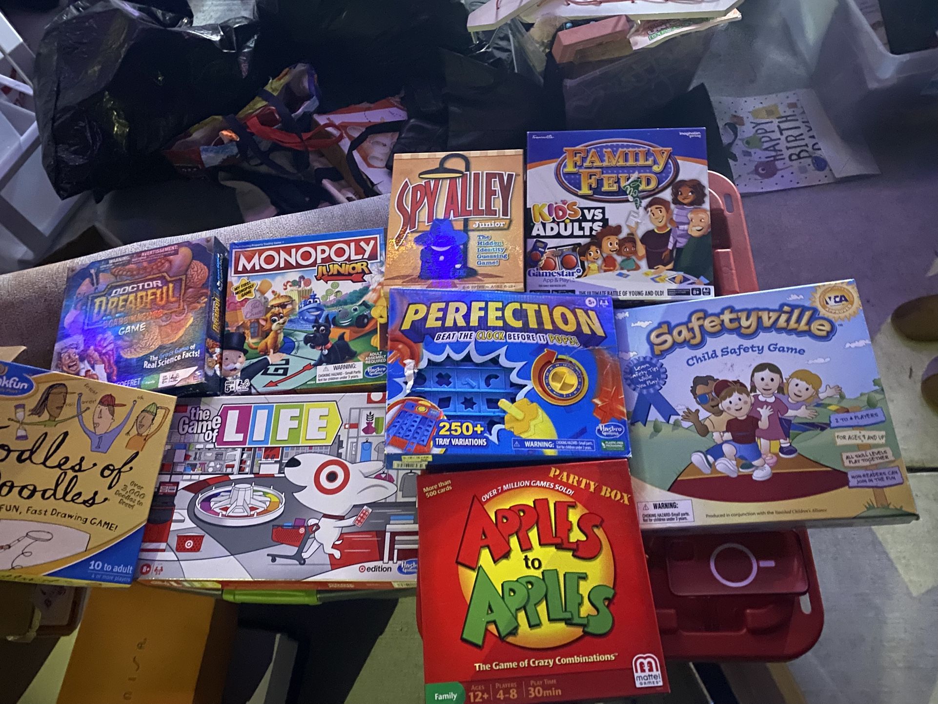 Set Of Board Games Bundle