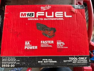M18 FUEL 18-Volt Lithium-Ion Cordless Belt Sander (Tool-Only)