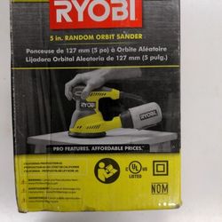 Ryobi RS290G 5" Random Orbit Sander - Black/Green
