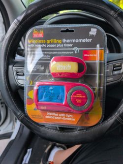 Taylor Weekend Warrior Wireless Grilling Thermometer With Remote Pager Plus Timer