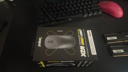 gaming mouse, X2N Pulsar, crazy light