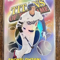 2026 Topps Series 1 - Shohei Ohtani Titans Of The Game