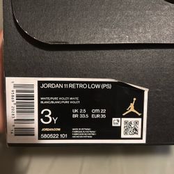 Jordan 11 Retro Low (ps) 