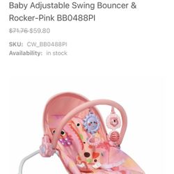 Baby Swing Bouncer ( New