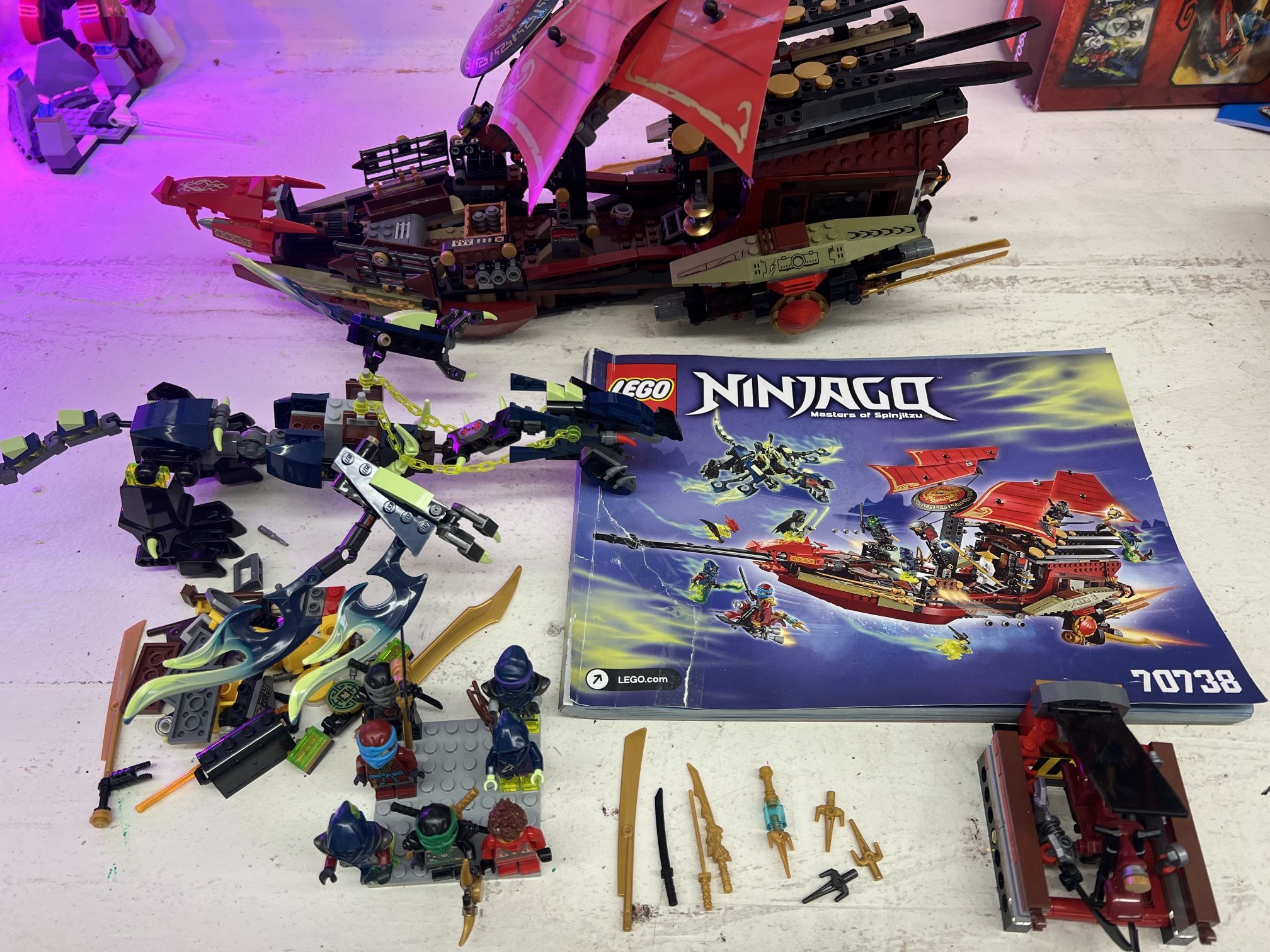 Lego Ninjago Final Flight of Destiny’s Bounty set #70738