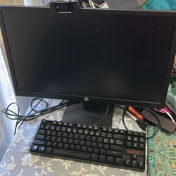 HP V223 FHD Computer Monitor 21.5 Inches  Barely Used