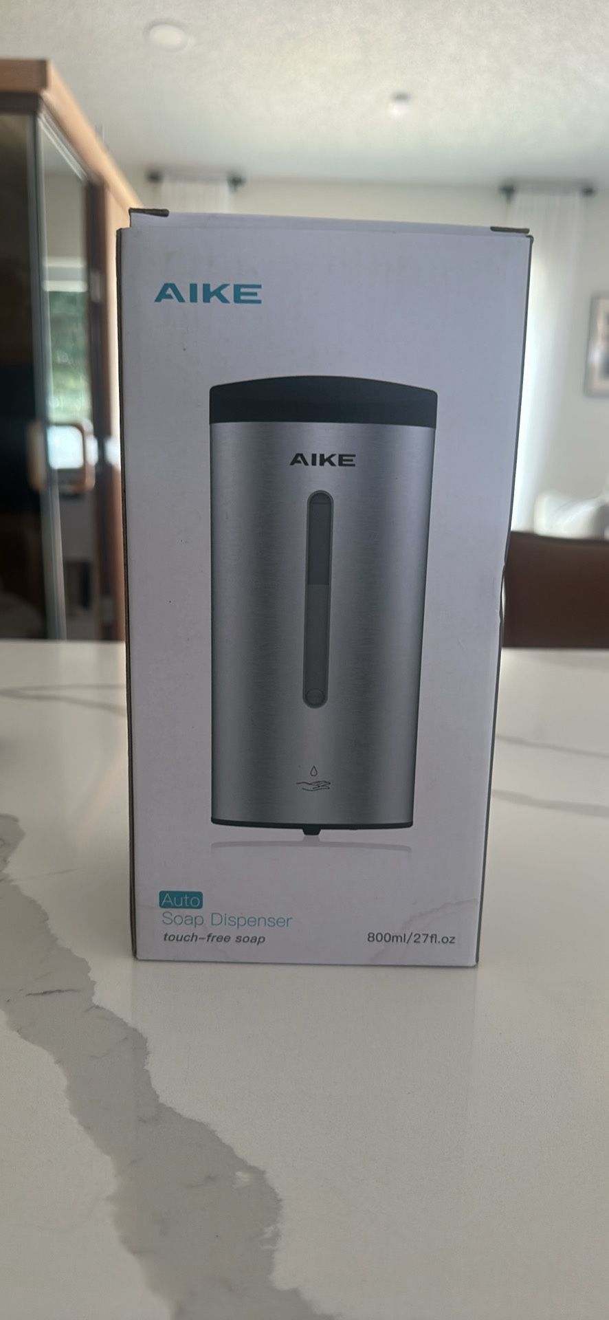 AIKE Automatic Touch-Free Soap Dispenser – Model AK1205 (Brand New in Box)