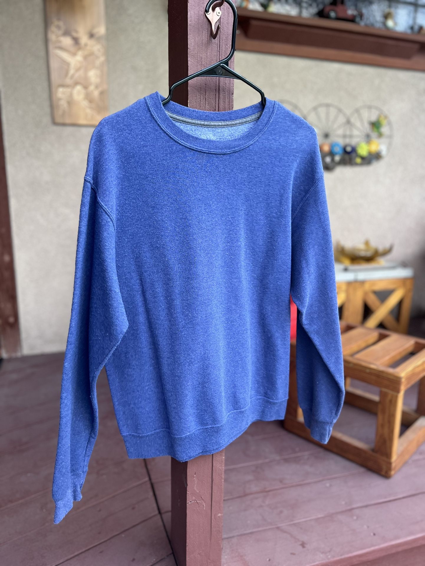 Blue Crewneck Sweater Size Medium