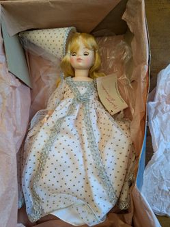 Vintage Madame Alexander Fairy Godmother Doll #1550 In Box w/ Tag.