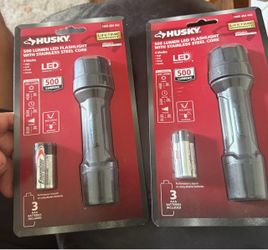 Husky 500 Lumen LED flashlight