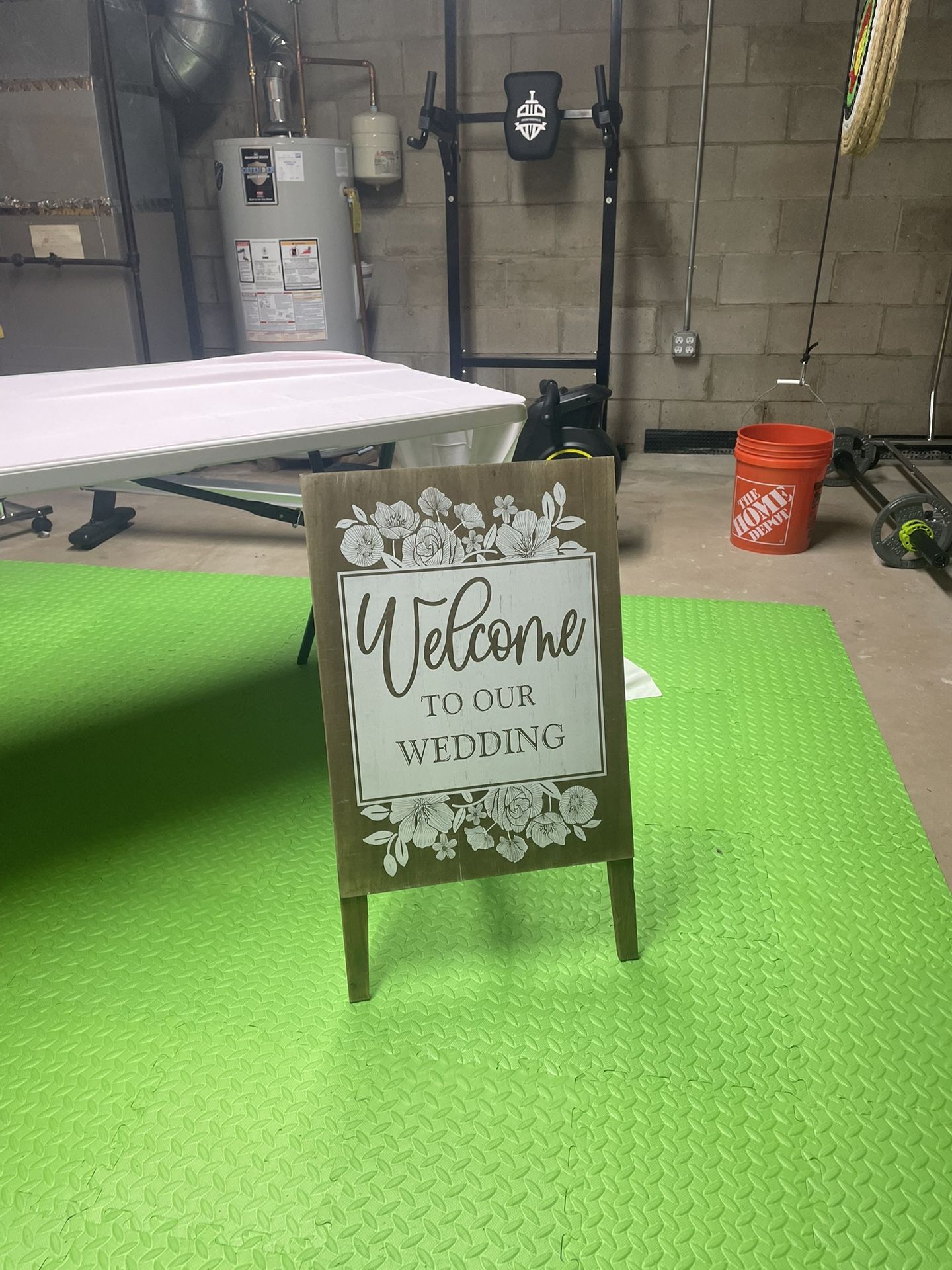 Welcome To Our Wedding Sign