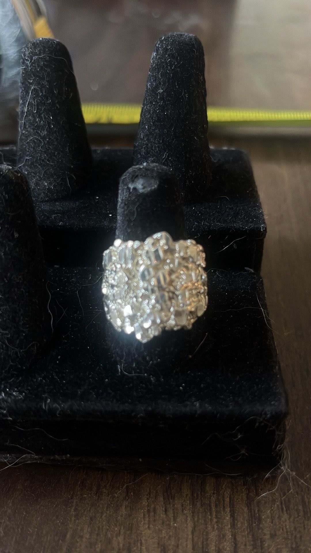 💎 10.6 Gram Solid Sterling Silver 925 Nugget Ring 💎