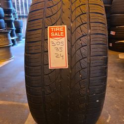 One Take Off Tire 305/35/24 Forceland Tire $90
