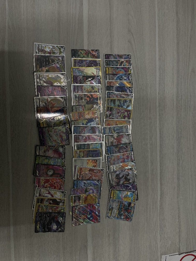 55 Pokemon Cards