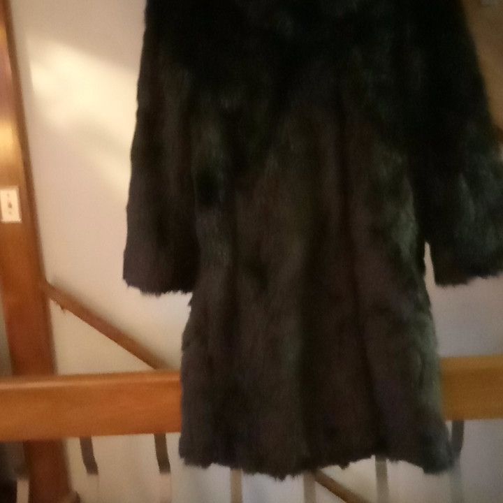 Black Diamond Mink Dress Coat