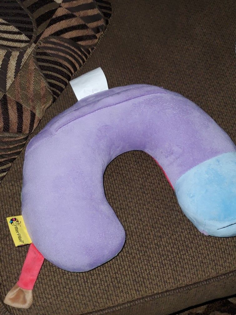 CRITTER PILLAR Kids Neck Pillow