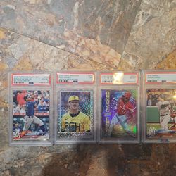 Graded Baseball Cards $175 OBO