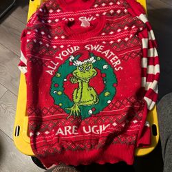 grinch sweters