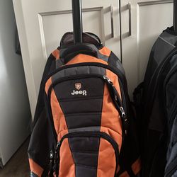 Nice Jeep rolling backpack