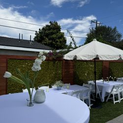 Cocktail Tables, Tables, Resin Chairs White 