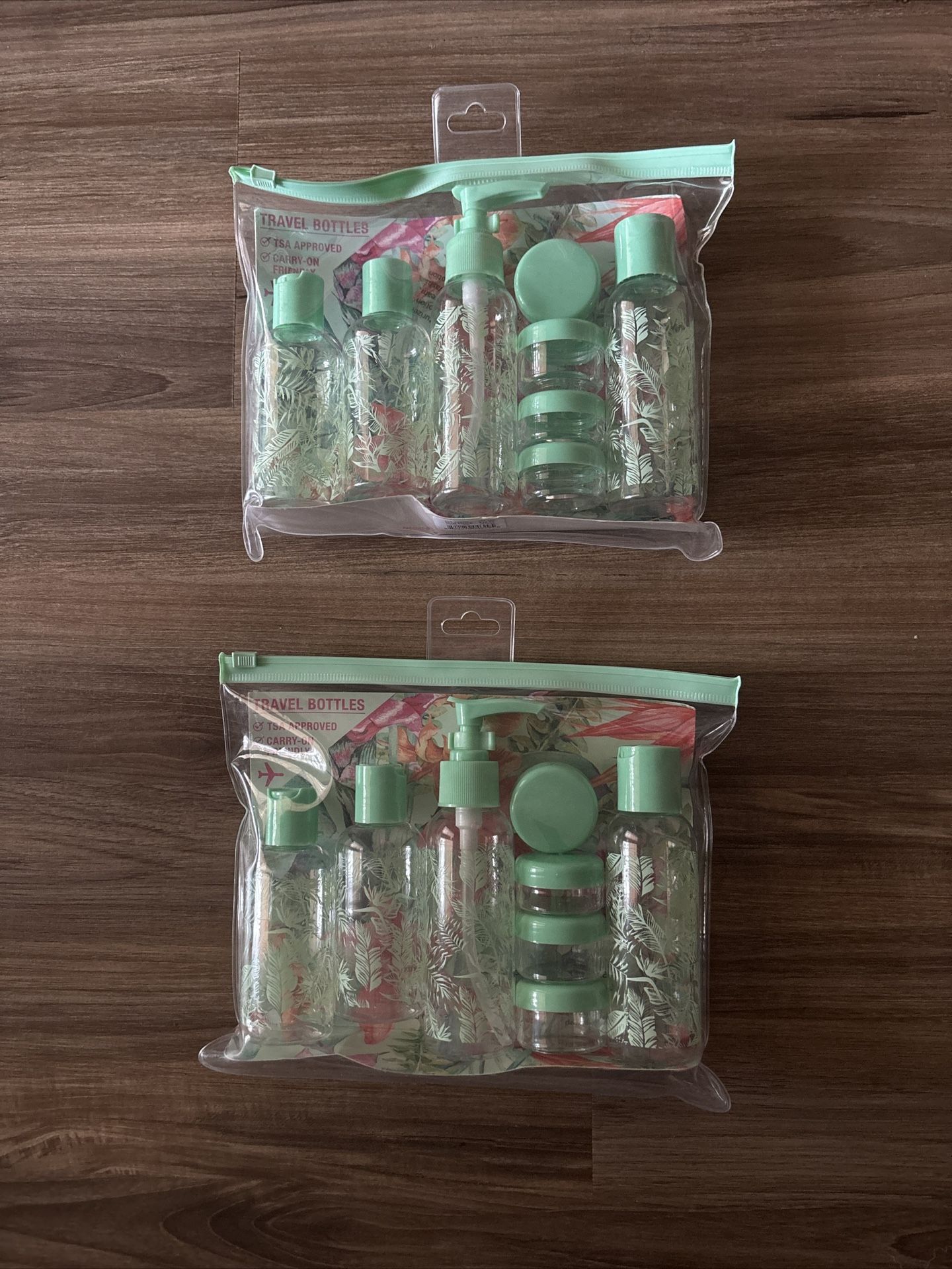 Two Travel Bottles Set