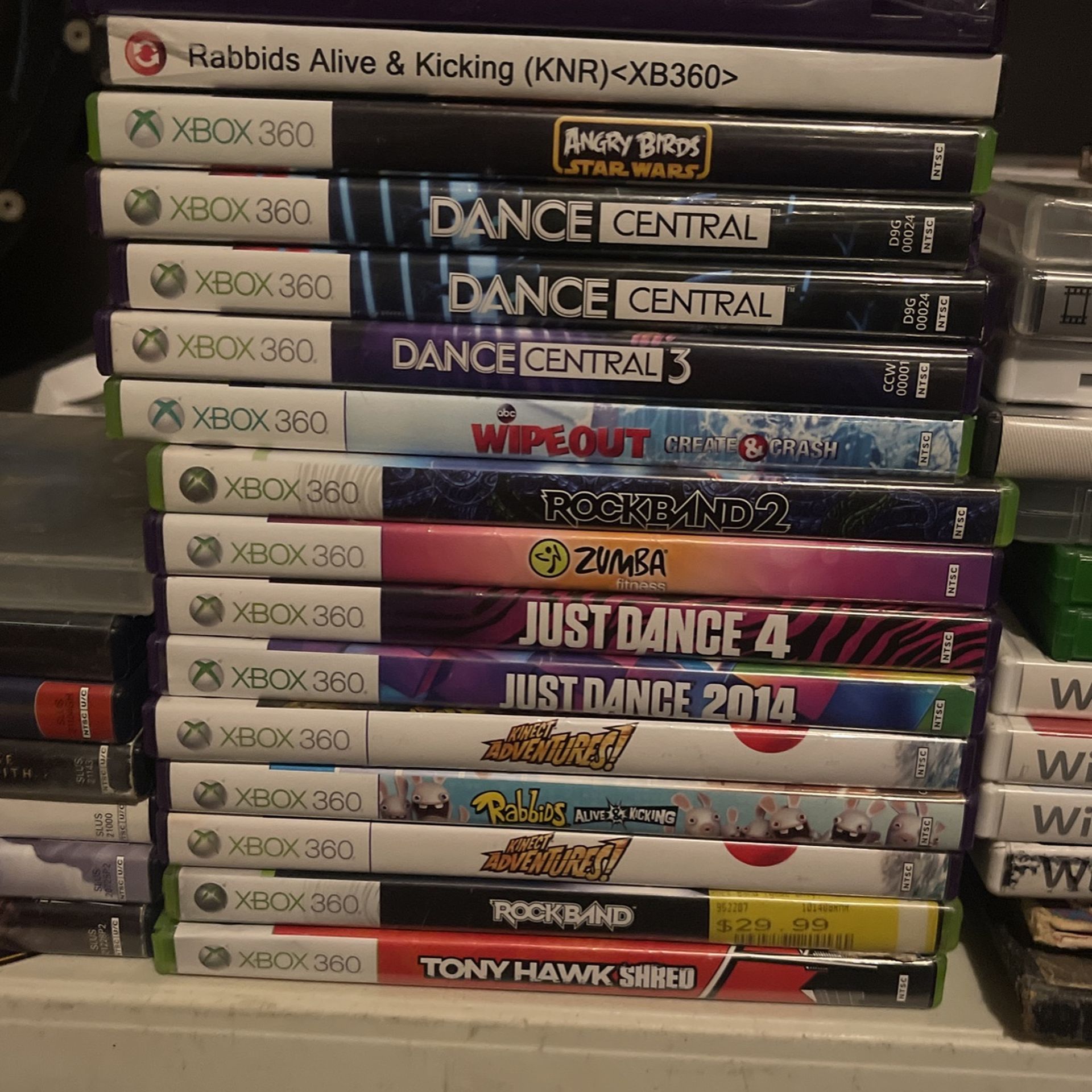 35 Games PS2-7 Games Xbox 360-16 Games And Others 