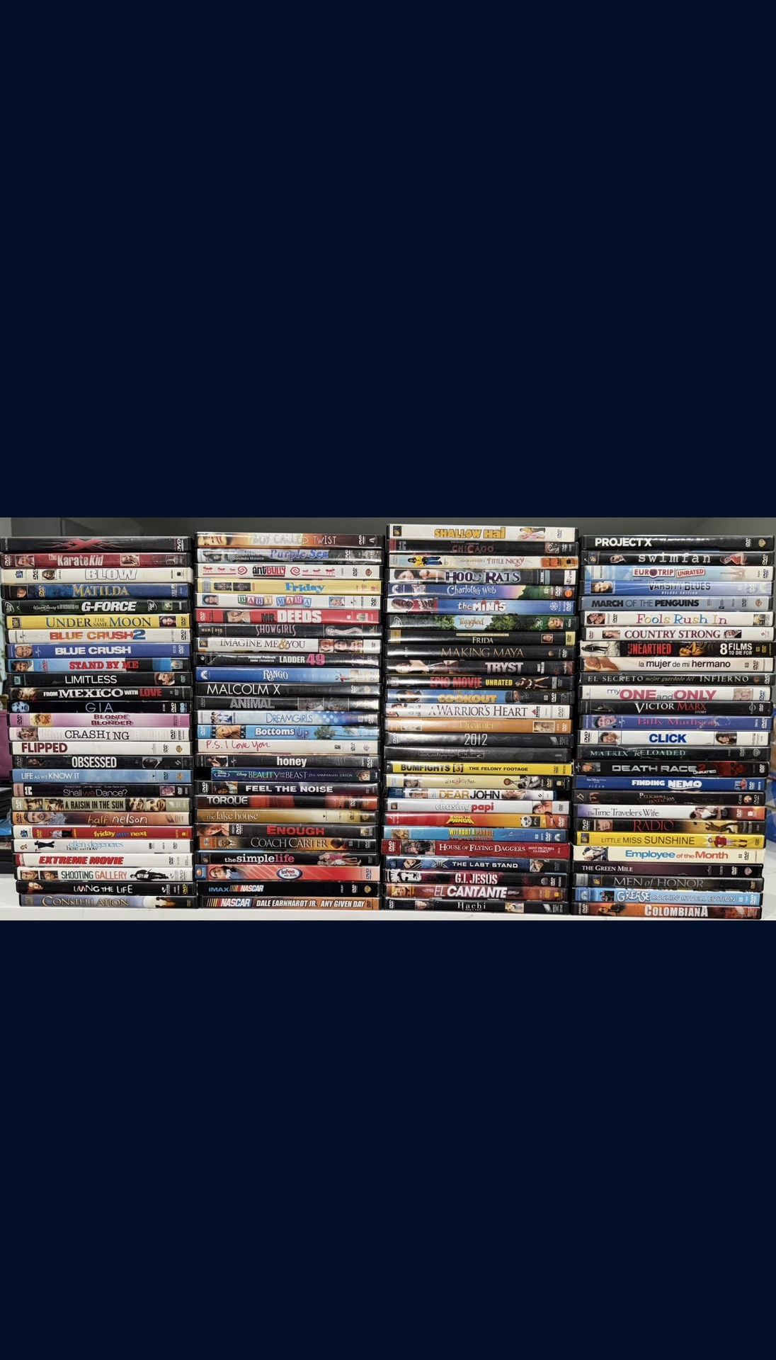 DVD Lot Qty106