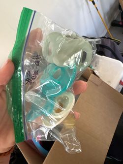 Random assortment of pacifiers