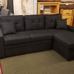 Sectional - Sleeper - Storage Lounger - Brand New