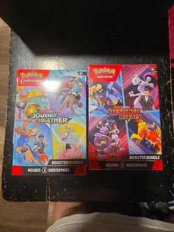 Destined Rivals and Journey Together Booster Bundles