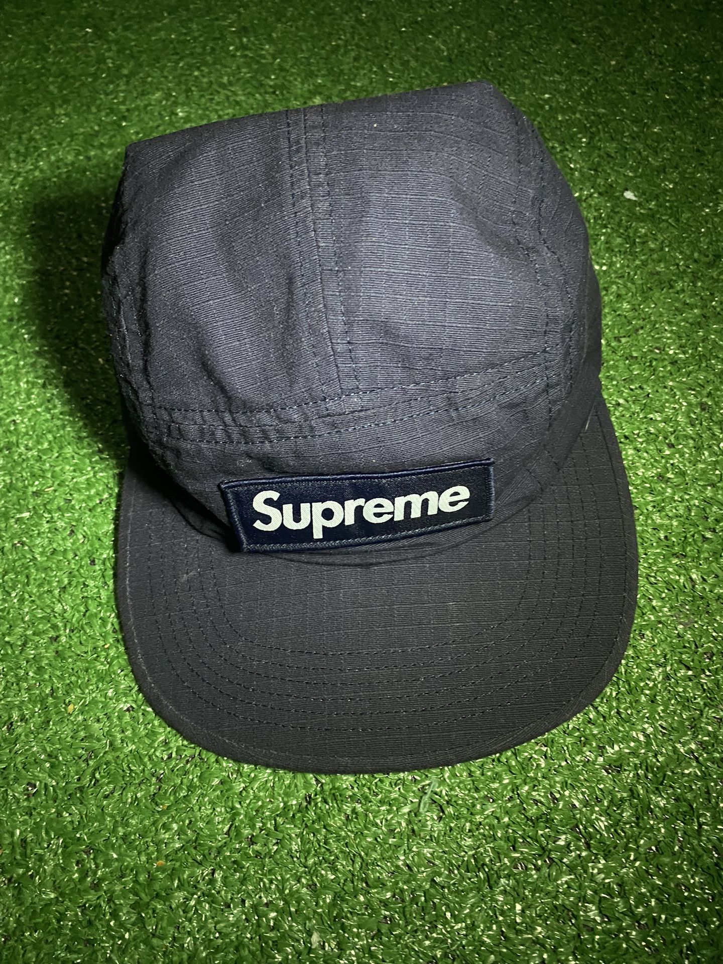 Supreme Panel Navy Blue Worn 1x 