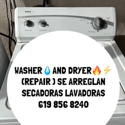 Washer and Dryer (Repair 🧰Man👨🏻‍🔧