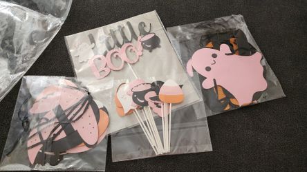 Pink A Little Boo Decorations