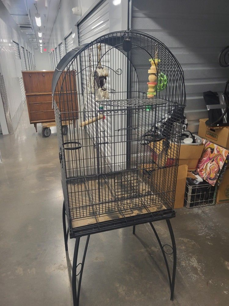 Bird Cage With Stand